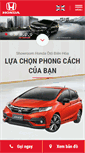 Mobile Screenshot of hondaotobienhoa.com.vn